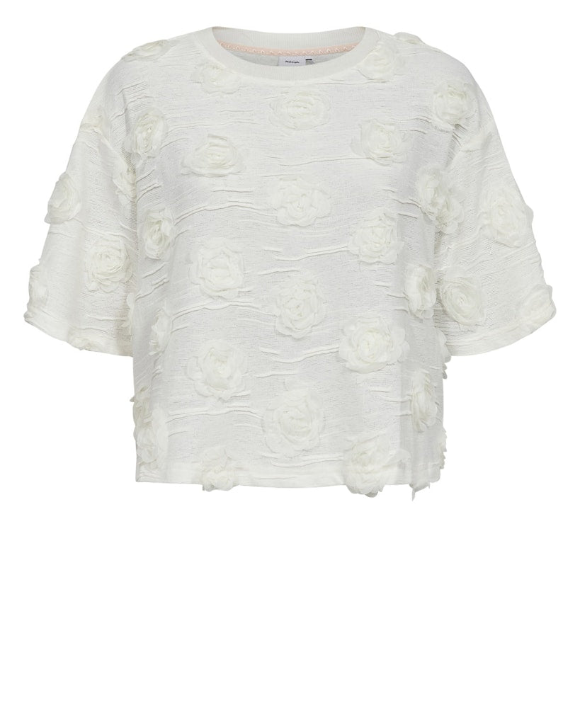 Nümph Bluse - NuRosie Bluse i Cloud Dancer