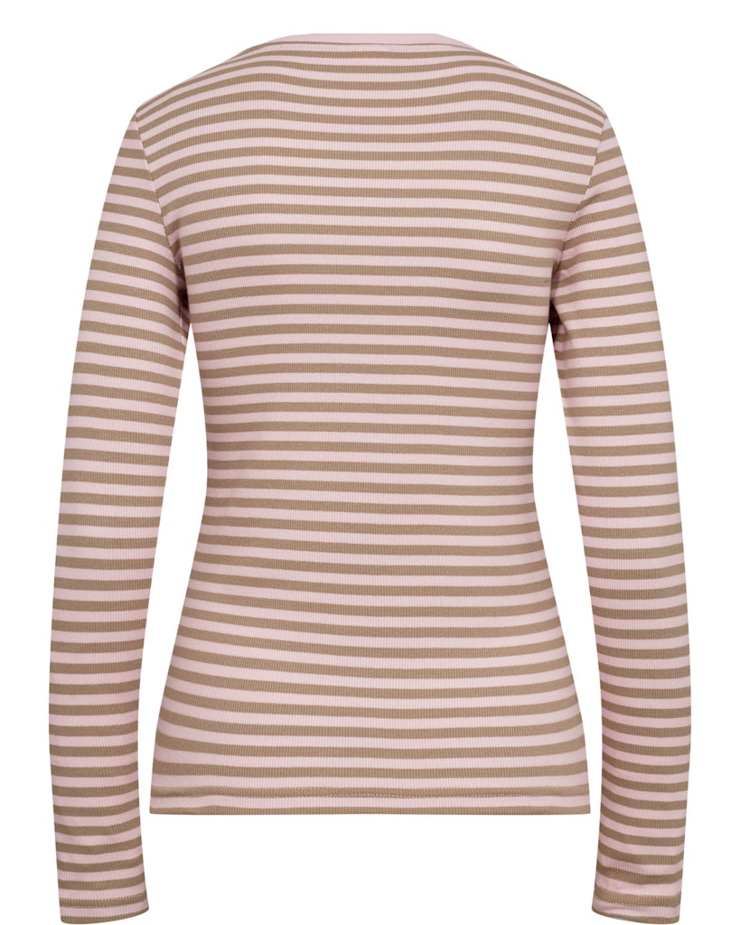 Nümph Bluse - NuMelany LS Bluse i Pink Lady