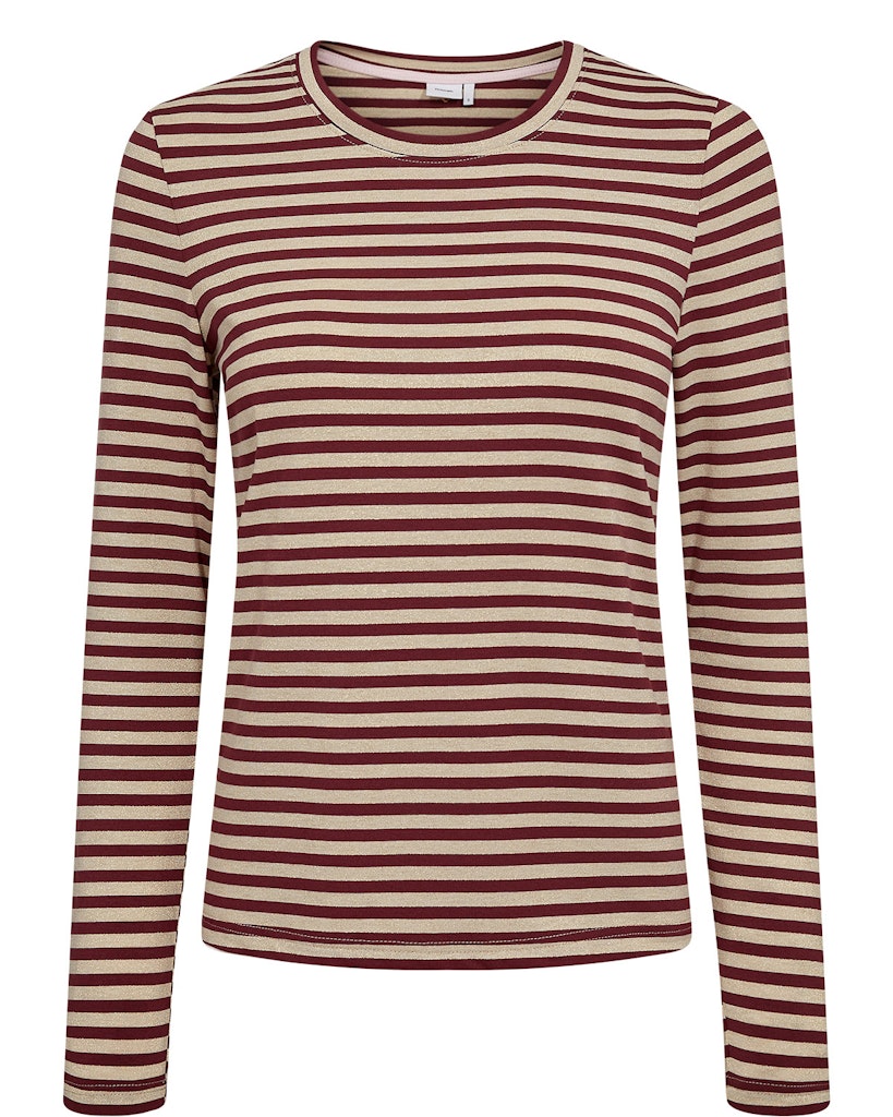 Nümph Bluse - NuRixie Bluse i Fig Bordeaux