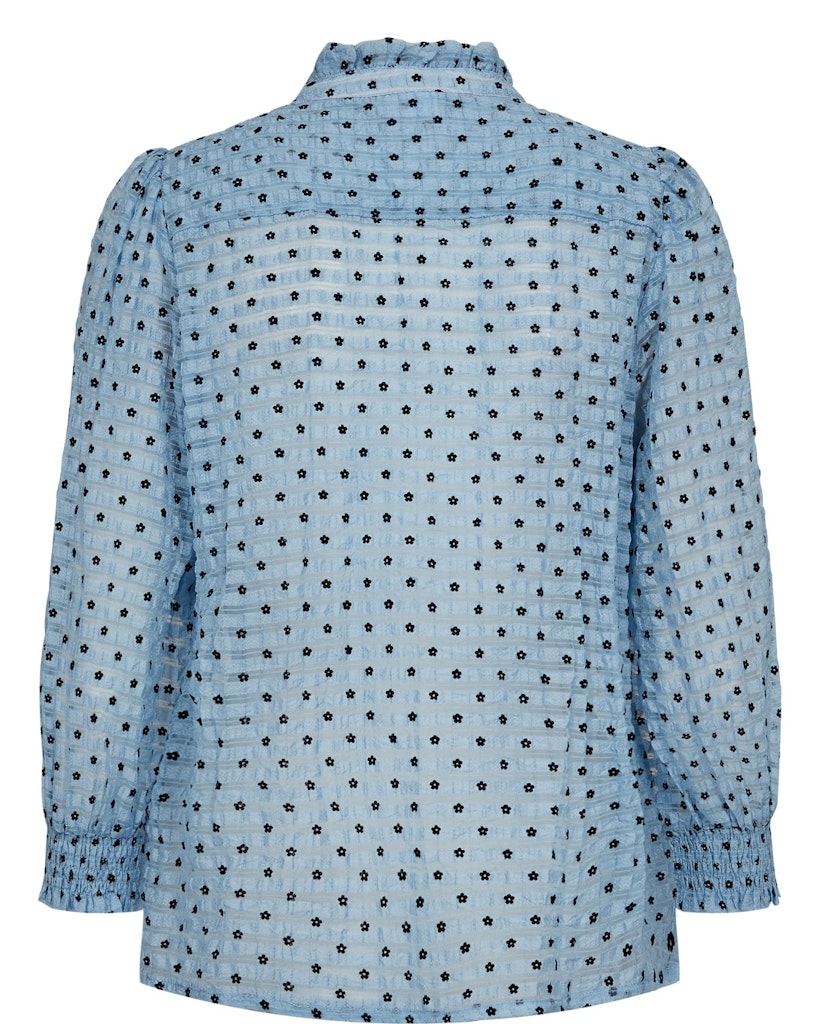Nümph Bluse - NuJannet Bluse i Floaty Blue