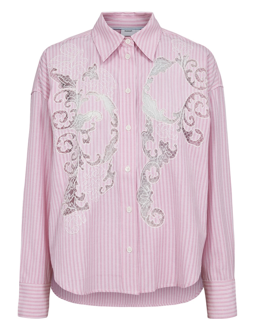 Nümph Skjorte - NuValerie Skjorte i Fuchsia Pink