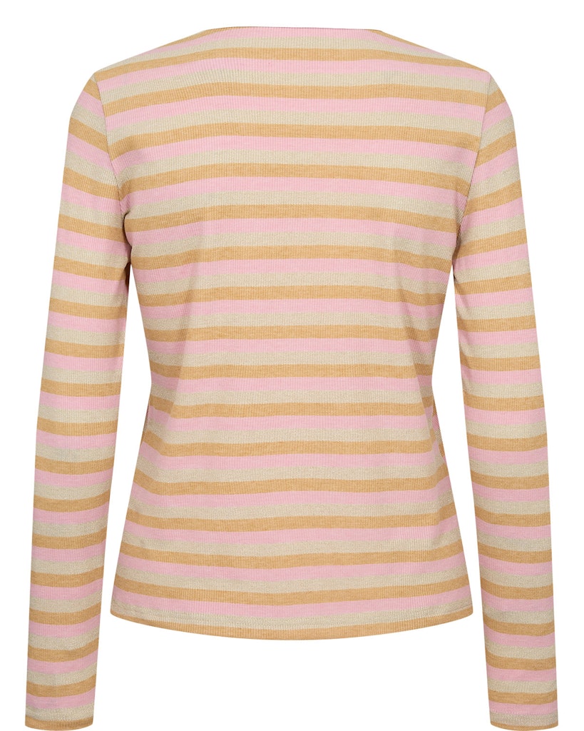 Nümph Bluse - NuGranada LS Polo Bluse Fuchsia Pink