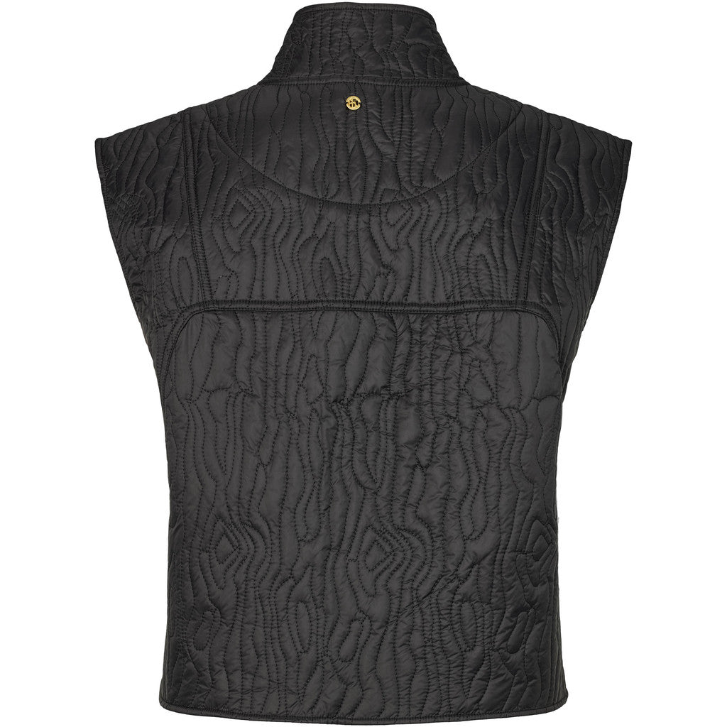 PBO Vest - Puffy Timber Vest i Sort