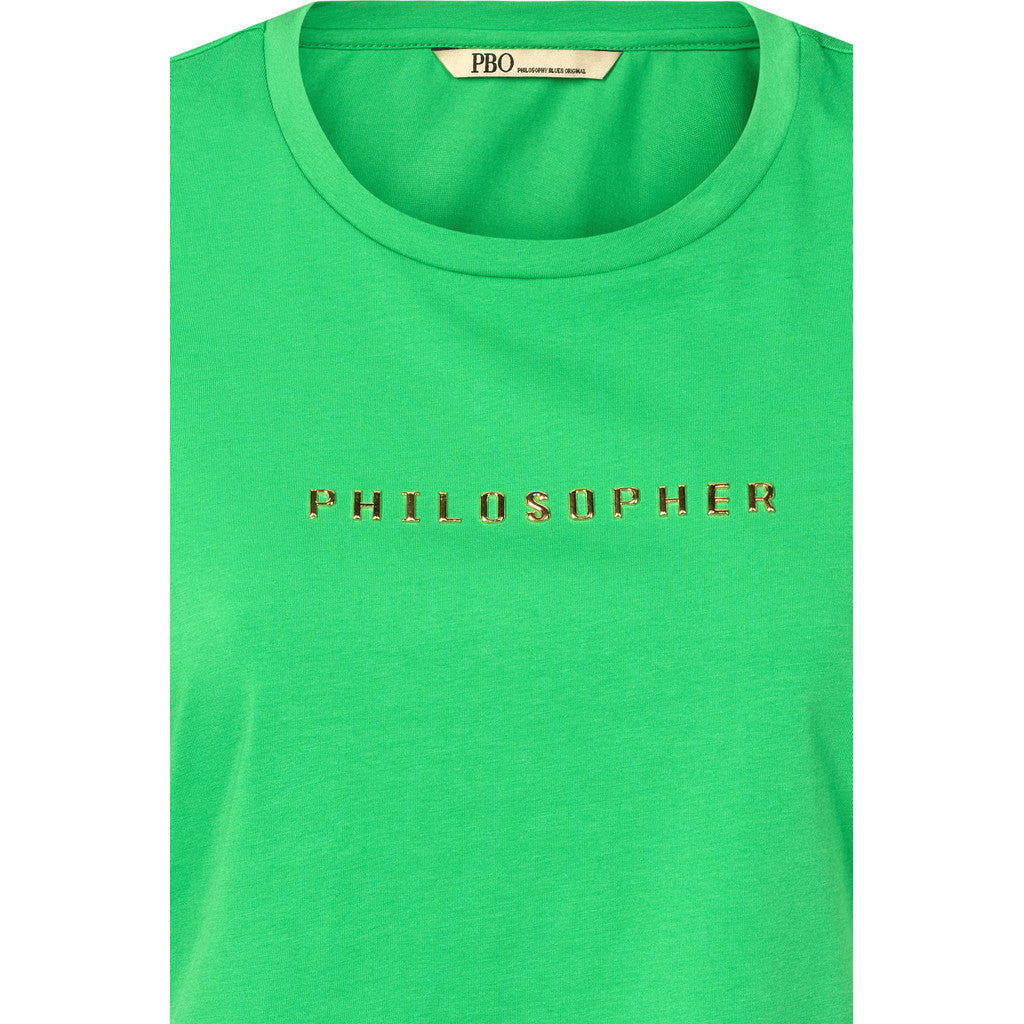 PBO T-shirt - PBOPhilosopher SS T-shirt i Kelly Green