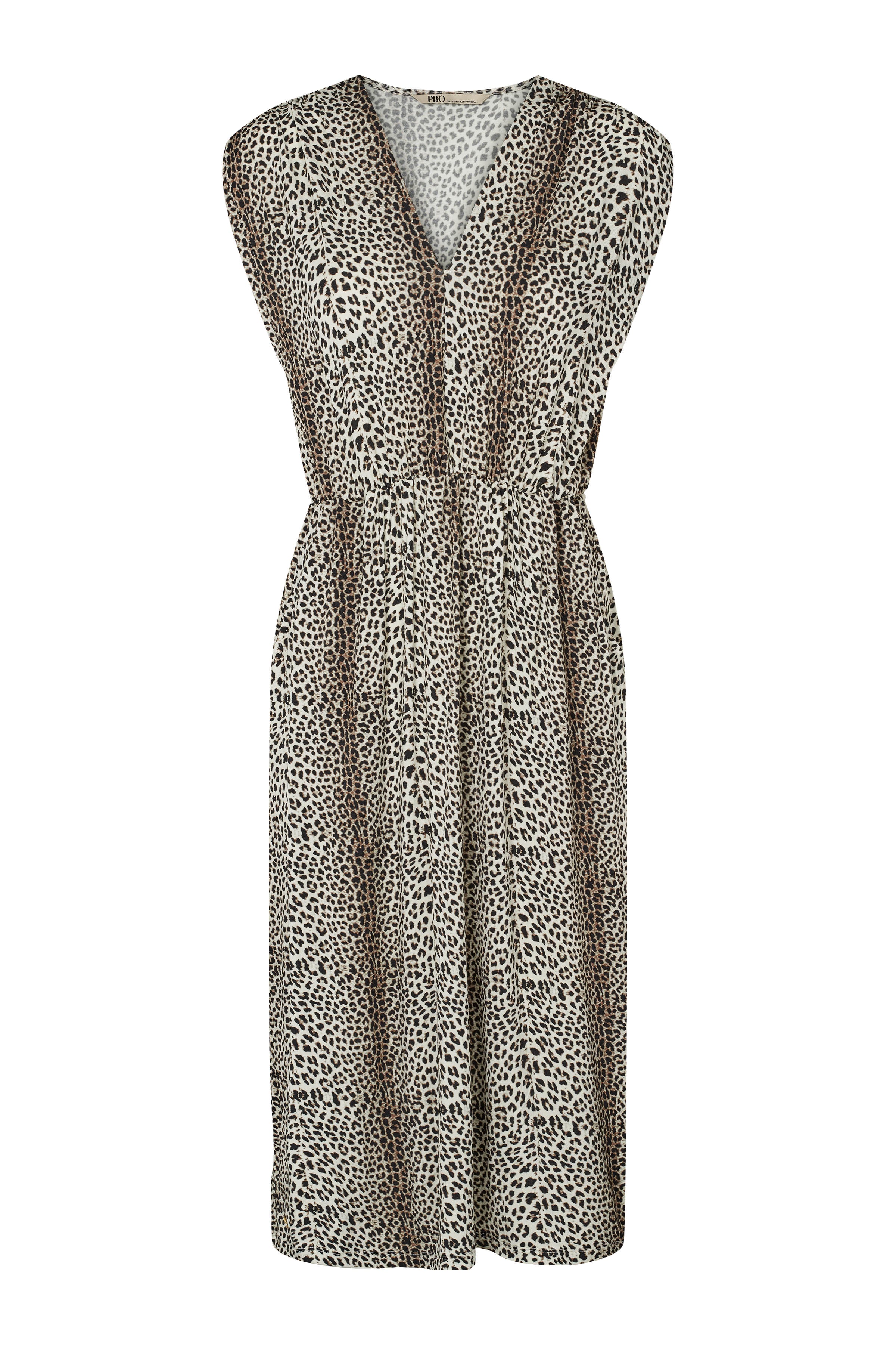 PBO Kjole - Hadi Kjole i Brun Leopard Print