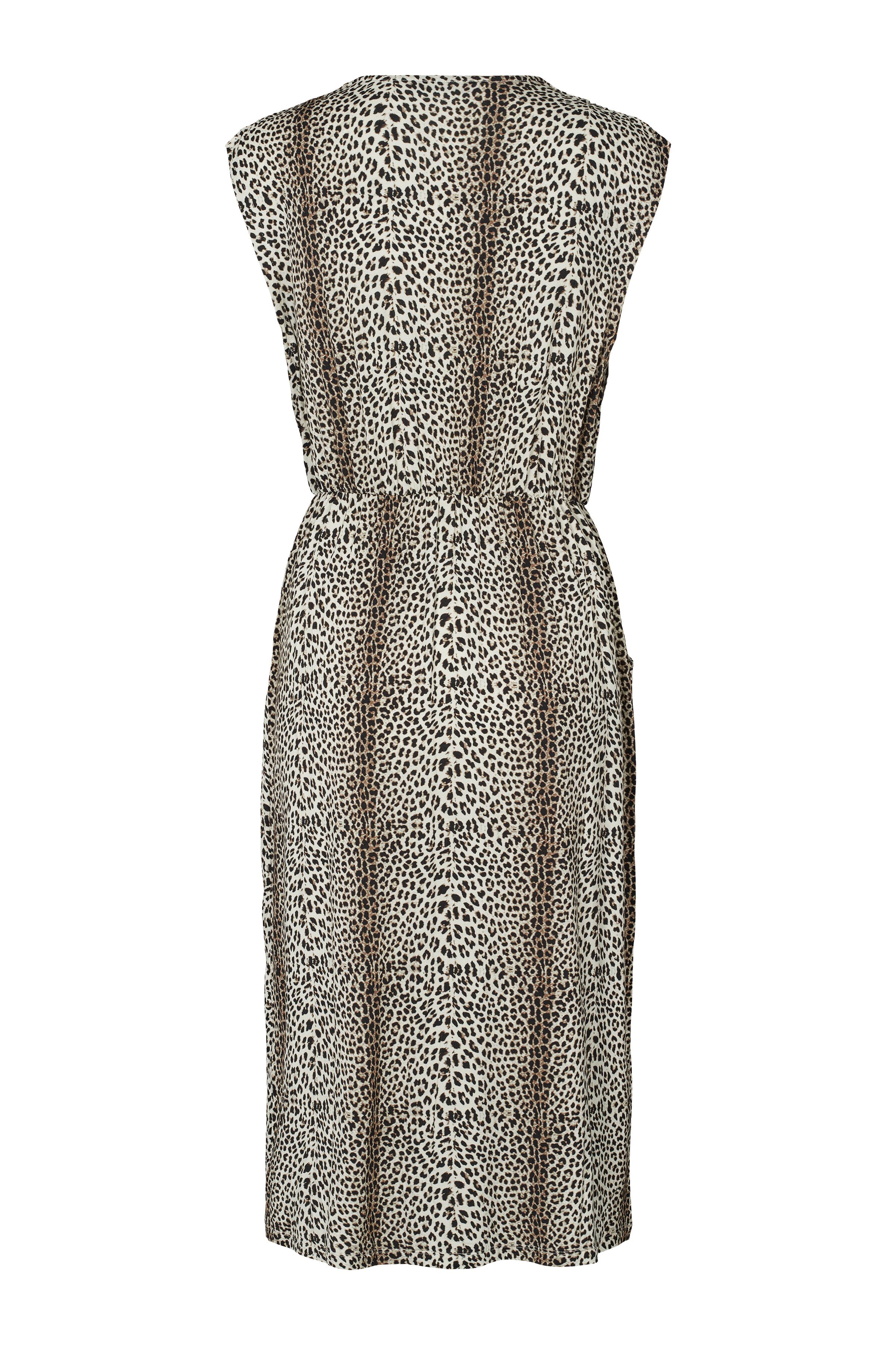 PBO Kjole - Hadi Kjole i Brun Leopard Print