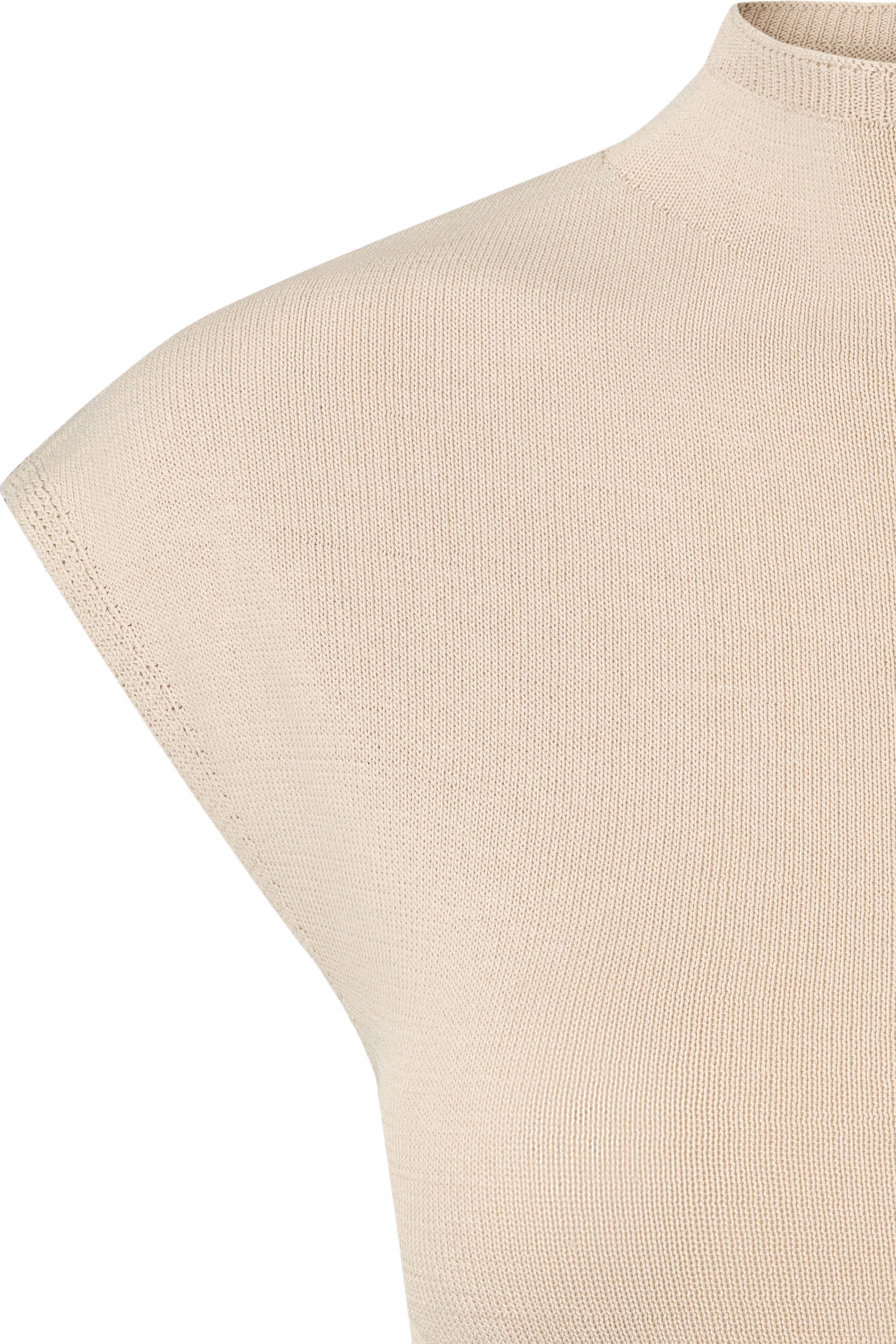 PBO Top - Blumano Strik Top i Peyote Sand