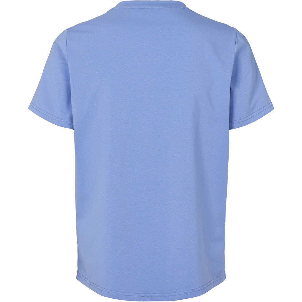 PBO T-shirt - Pbo Philosopher SS T-shirt i Bleached Denim Blå