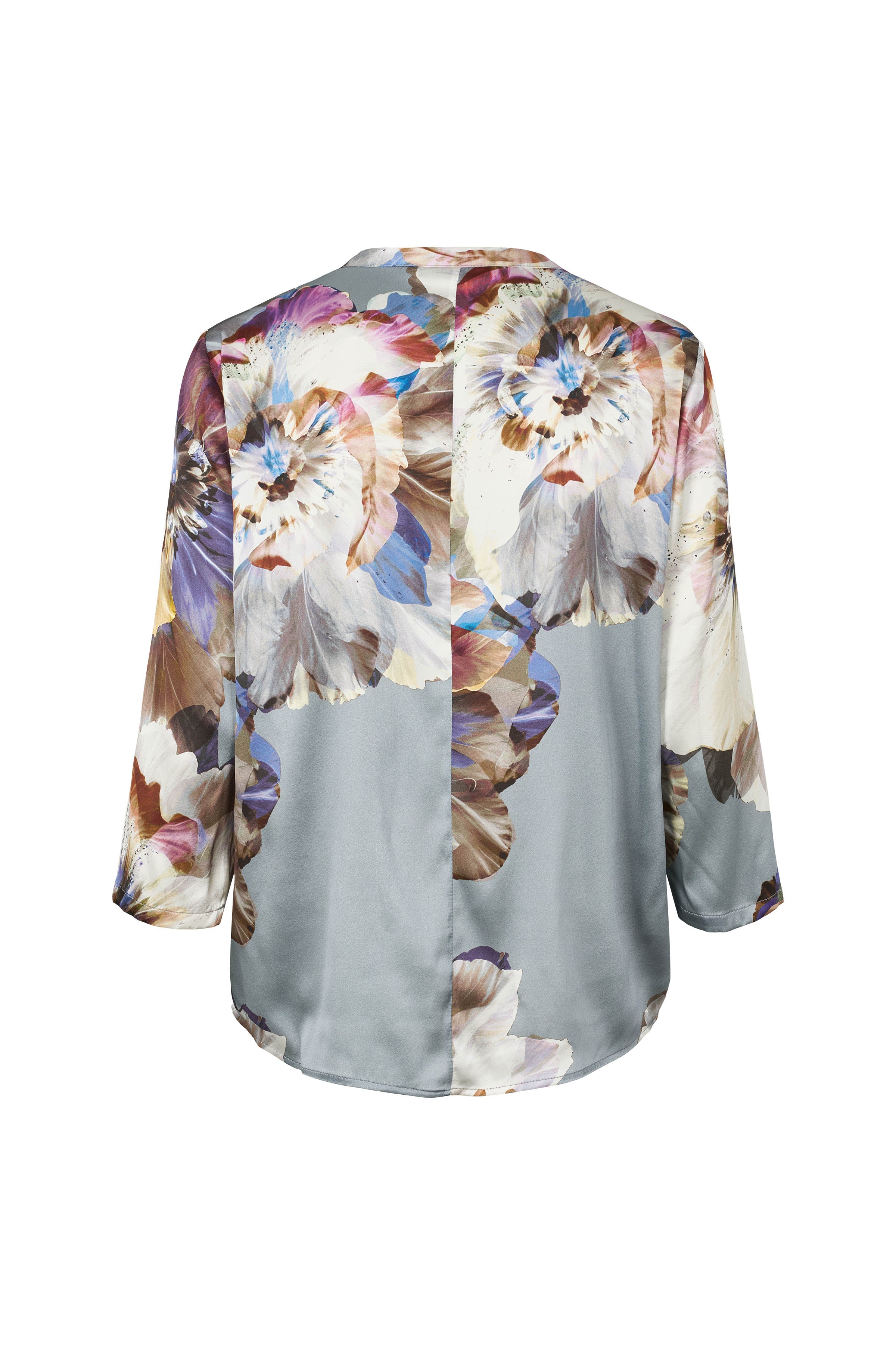PBO Bluse - PboBali Bluse i Metal Grey