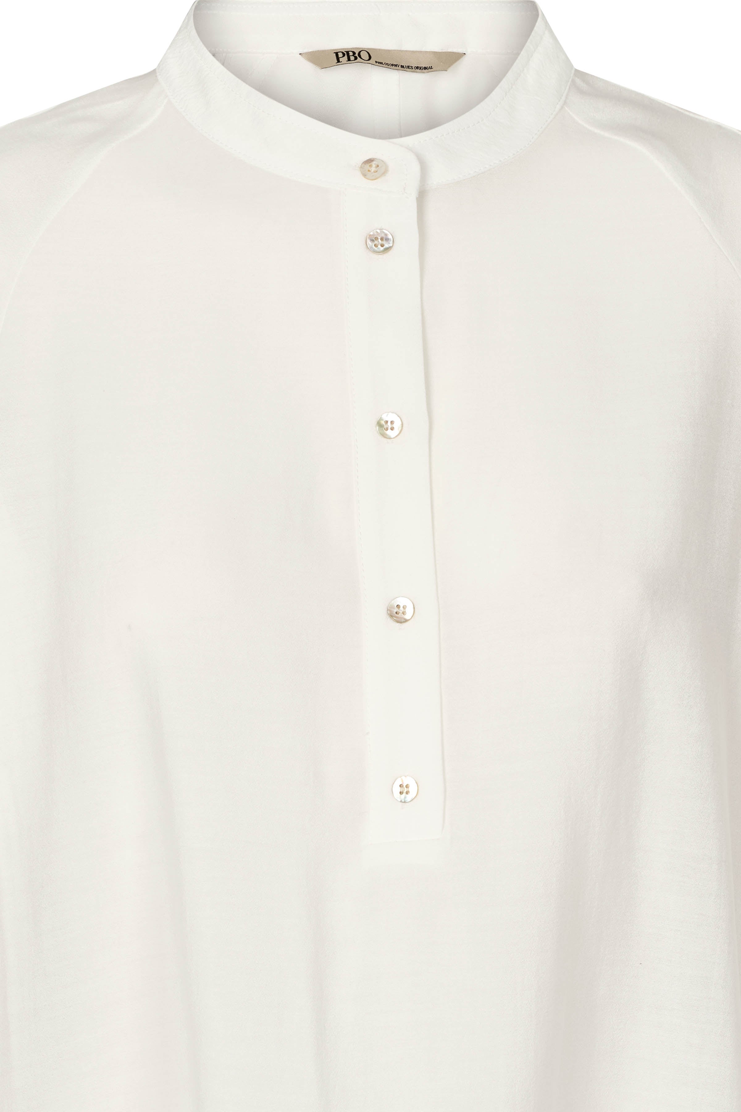 PBO Bluse - PboSara Agna Bluse i Star White