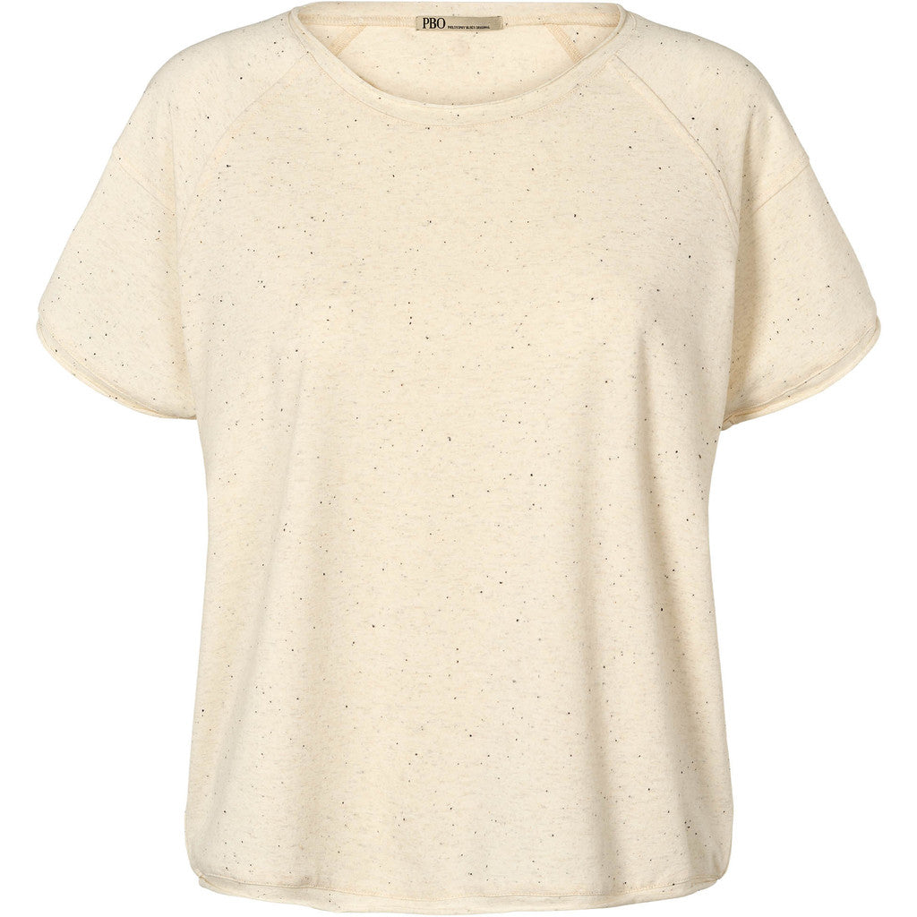 PBO T-shirt - PBOMoni T-shirt i Ecru