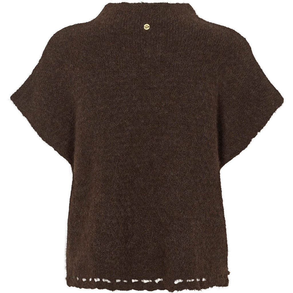 PBO Vest - PBOVallio Strik Vest i Chocolate