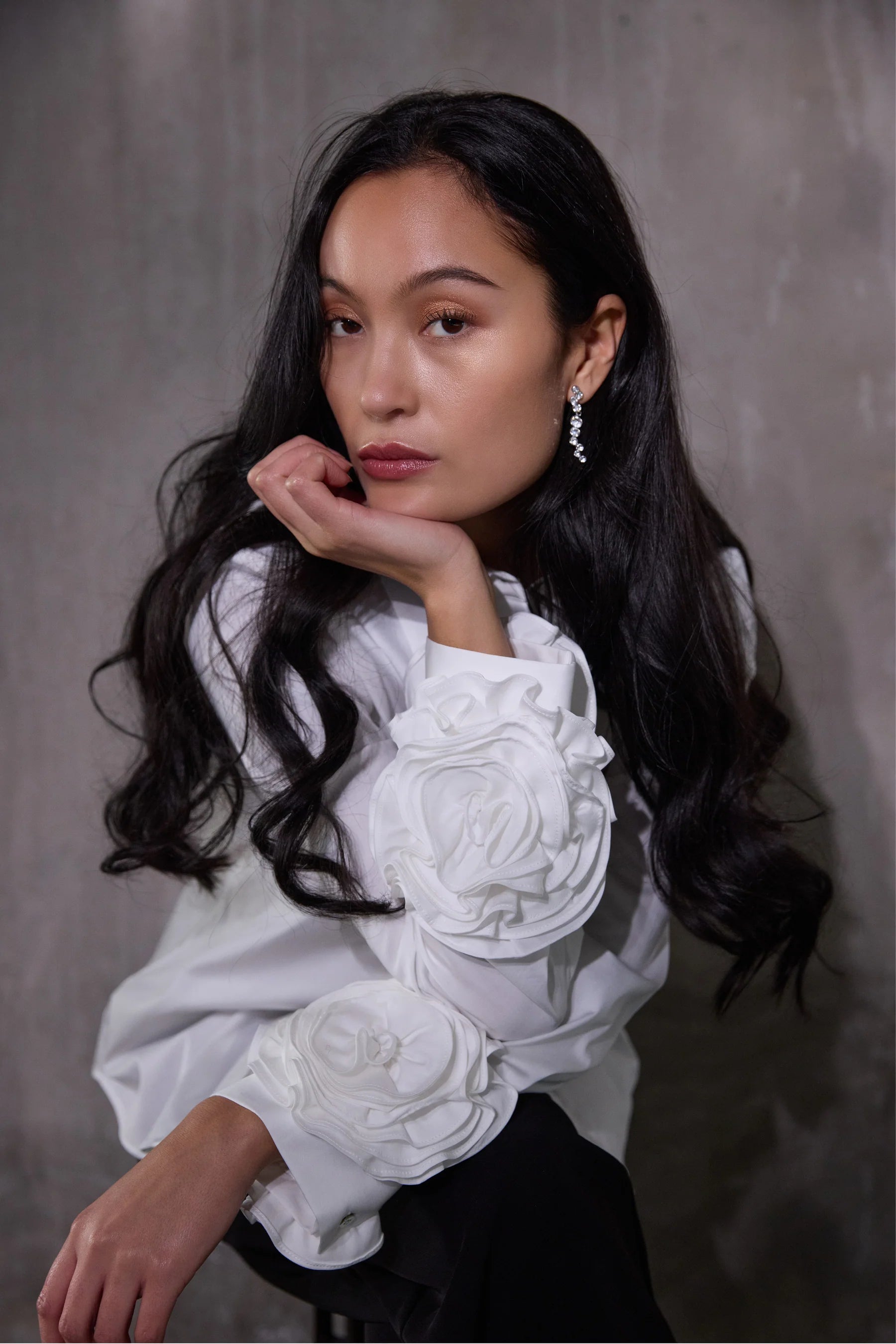 PBO Skjorte - PboRosa Skjorte i Star White