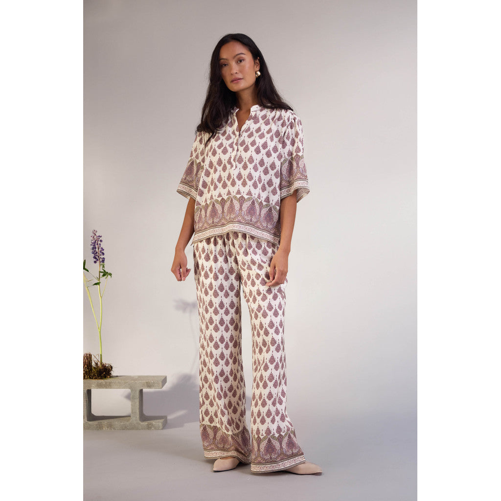 PBO Bluse - PBOVila Bluse i Paisley