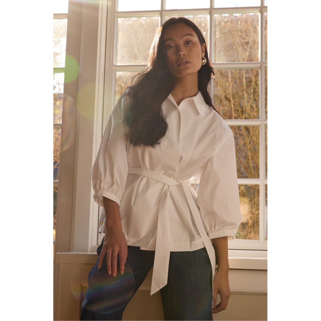 PBO Skjorte - PboMara Skjorte i Hvid