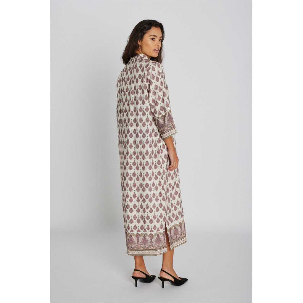 PBO Kjole - PboVila Lang Kjole i Paisley