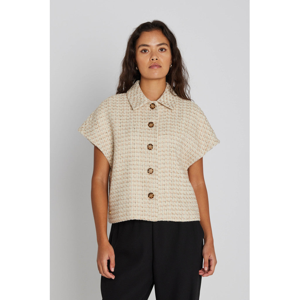 PBO Vest - PboTona Vest i Ecru
