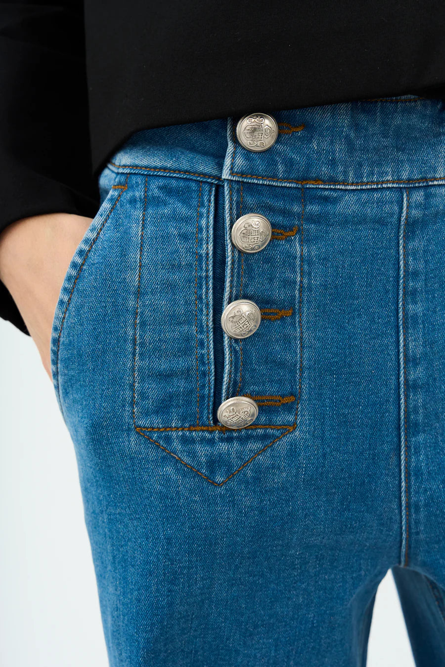 Pieszak Jeans - PD-Asta Sailor Jeans i Wash Azure Blue