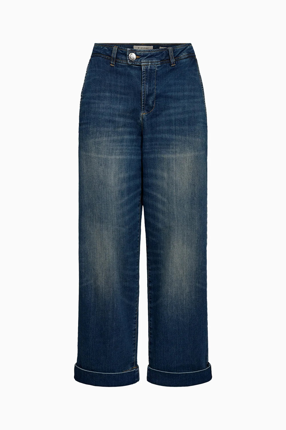 Pieszak Jeans - PD-Birkin Weekend Cropped Jeans Wash Alpin Vintage Denim Blue