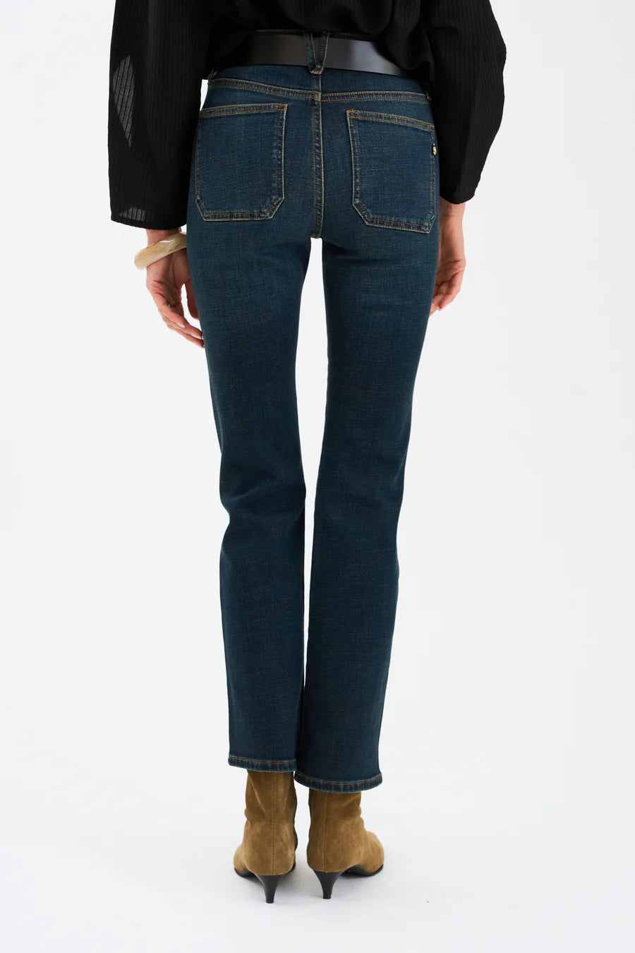 Pieszak Jeans - PD-Jelena 70´s Jeans Wash Vintage Aston Denim Blue