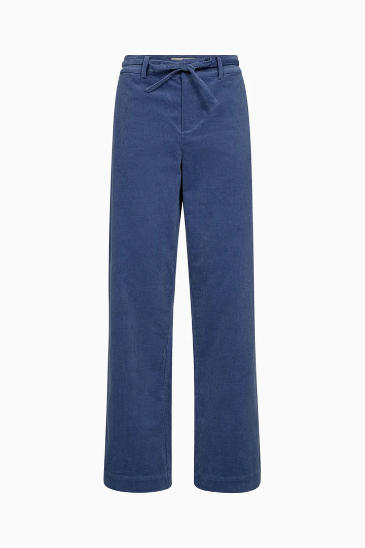 Pieszak Bukser - PD-Melanie Wide Bukser Baby Fløjl i Blue Mist