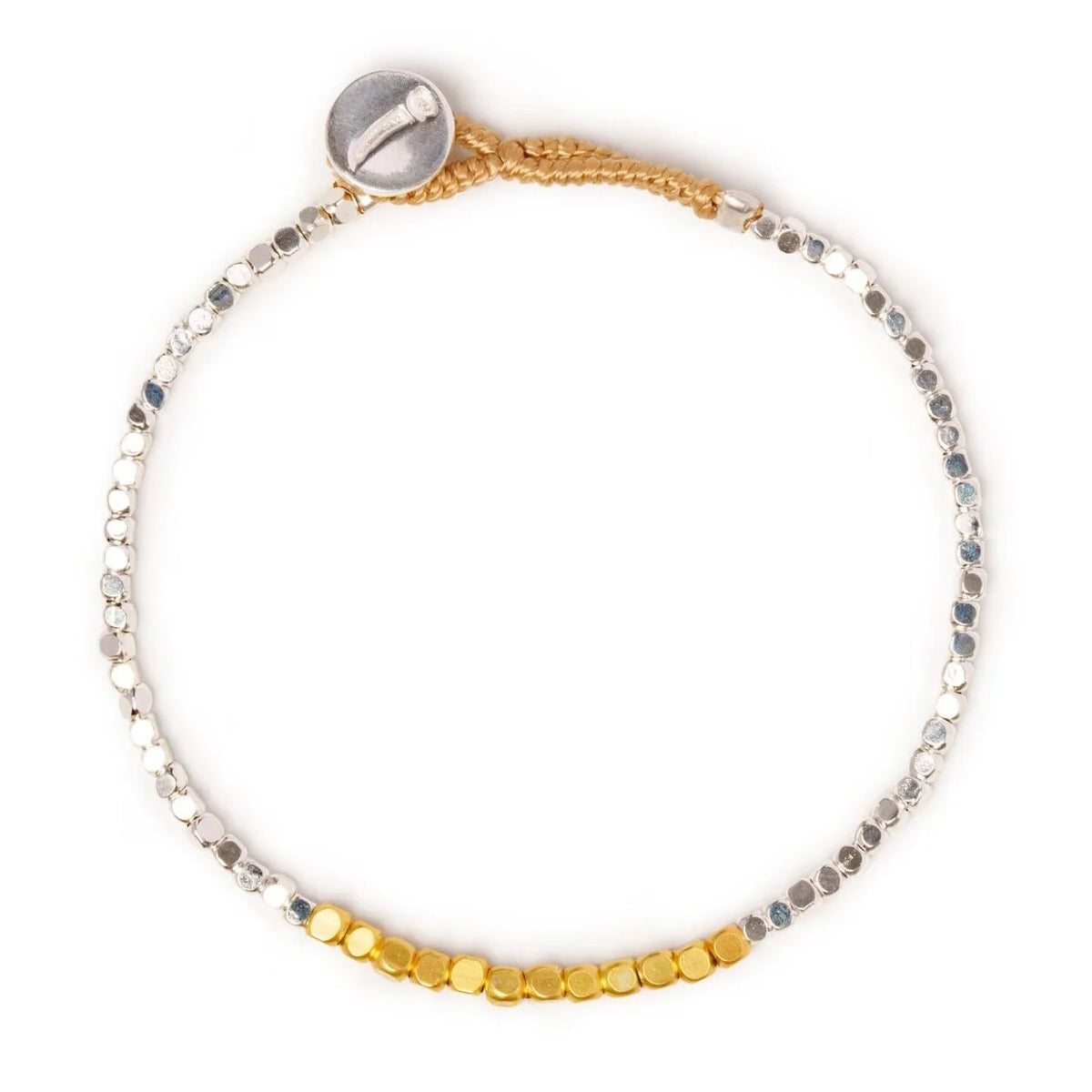 IBU Jewels Armbånd - PE01-M Joanie Armbånd Sølv-Guld Belagt