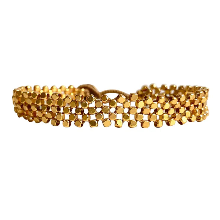 IBU Jewels - PE10 Peggy Max Armbånd i Guld