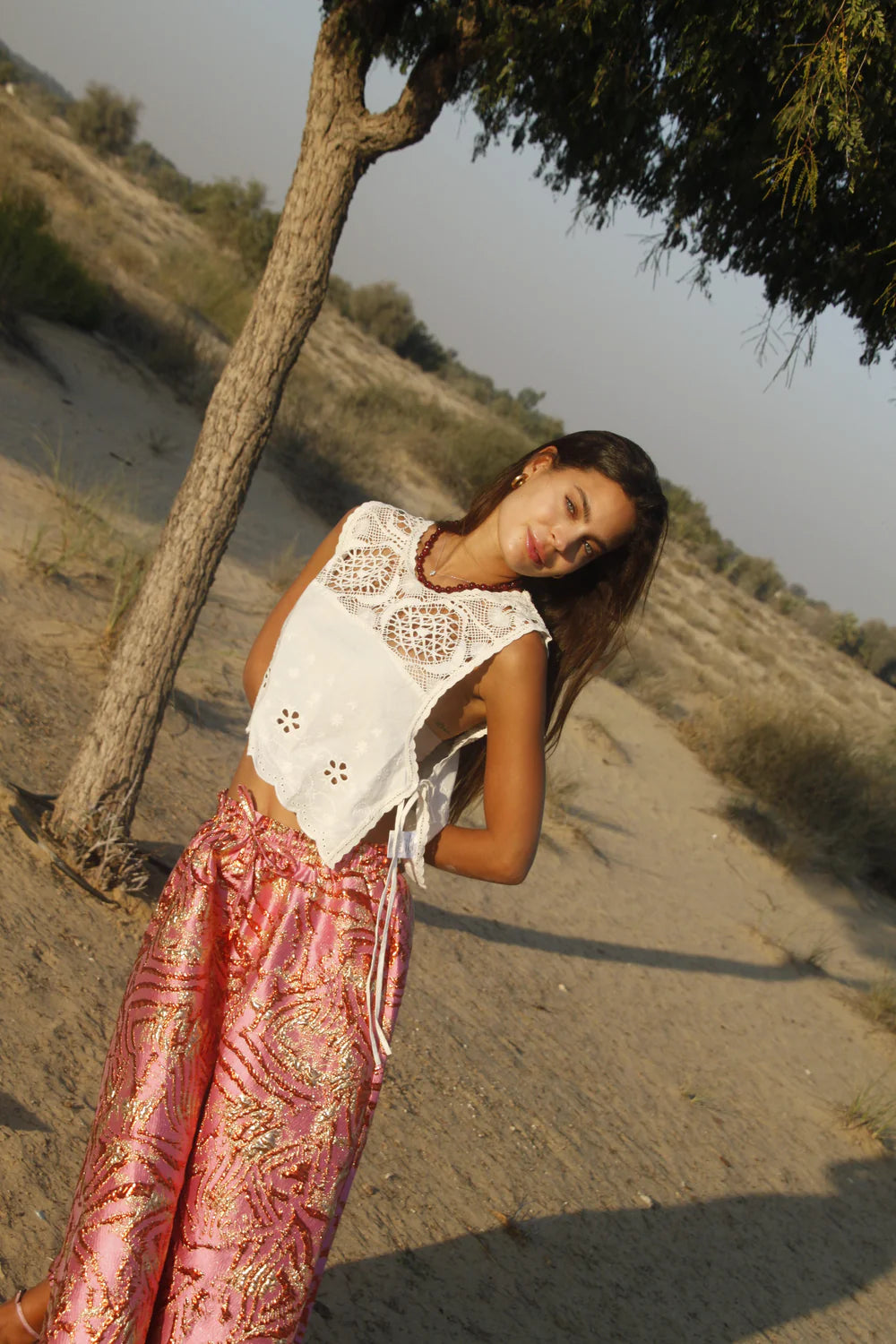 Lollys Laundry Top - PortobelloLL Top LS i Hvid