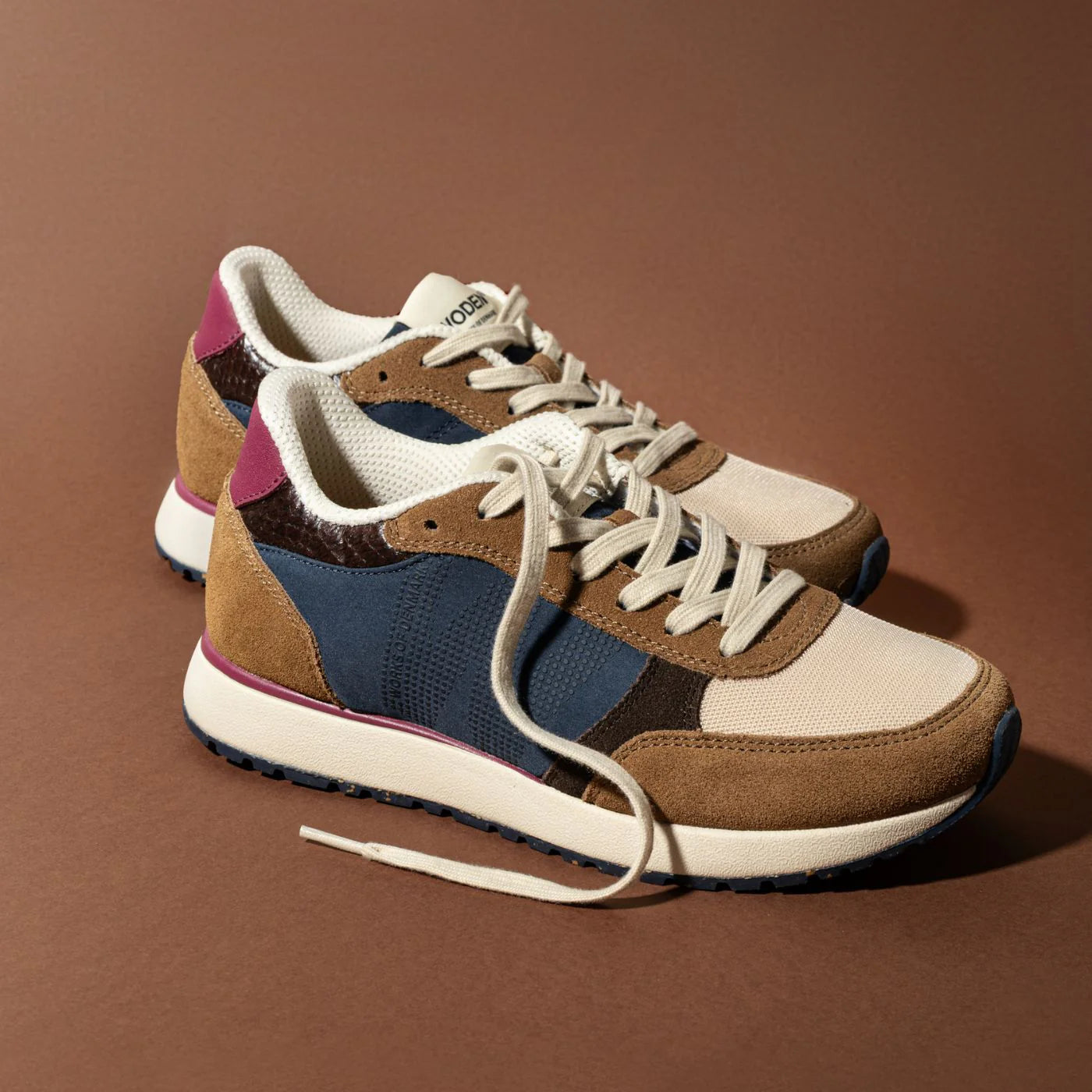 Woden Sneaker - Ronja Sneaker i Caramel Multi