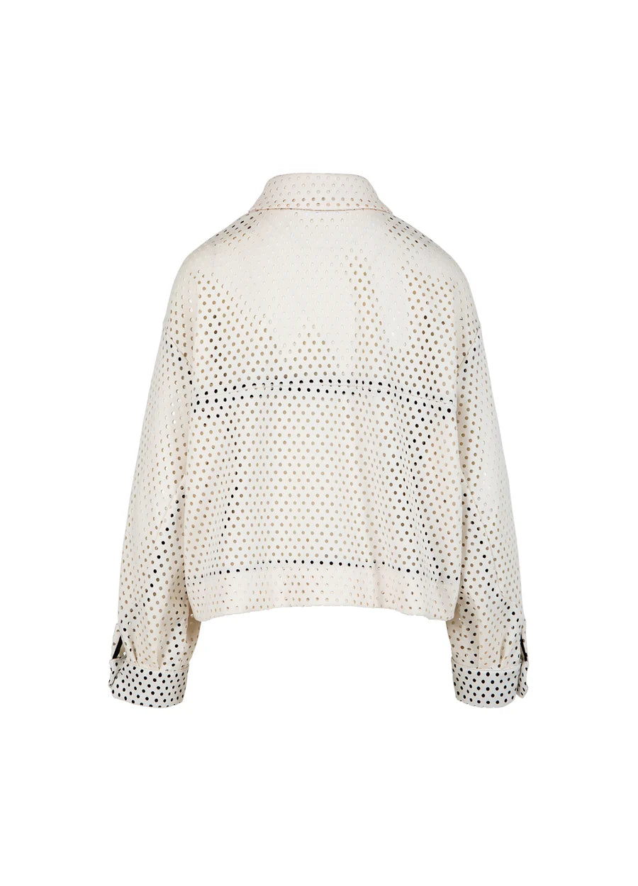 Coster Copenhagen Jakke - Scuba Jakke i Pearl