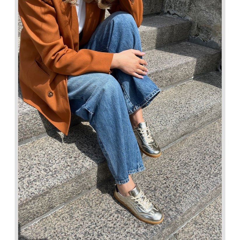 COPENHAGEN SHOES Sneaker - Show You Sneaker i Guld