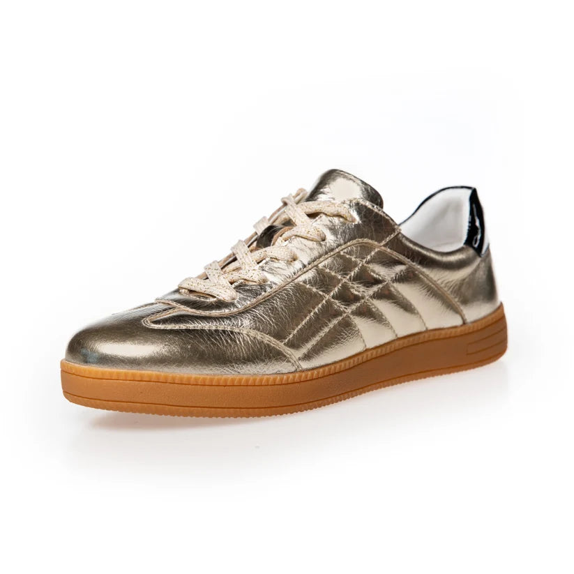COPENHAGEN SHOES Sneaker - Show You Sneaker i Guld