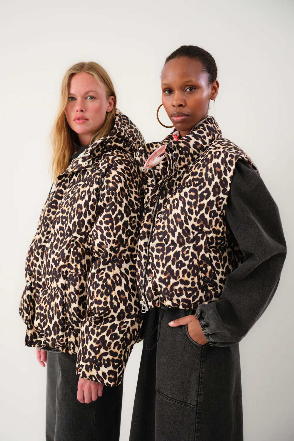 Lollys Laundry Vest - SadaLL Vest i Leopard Print