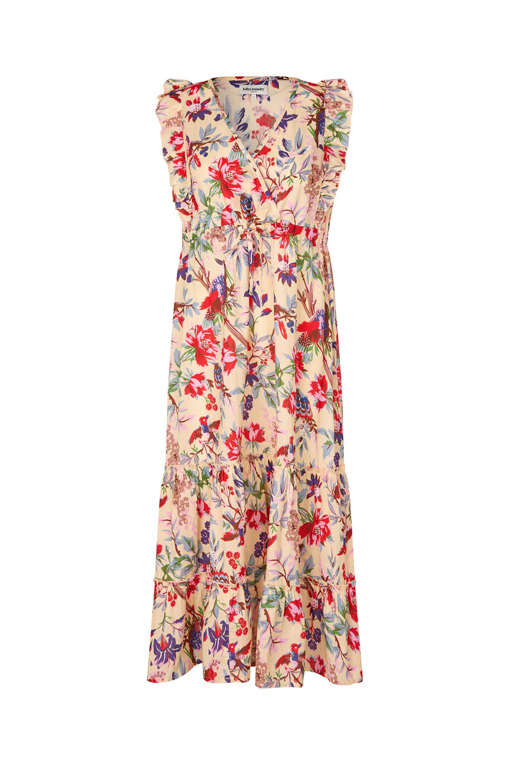 Lollys Laundry Kjole - SamoLL Midid Kjole i Flower Print