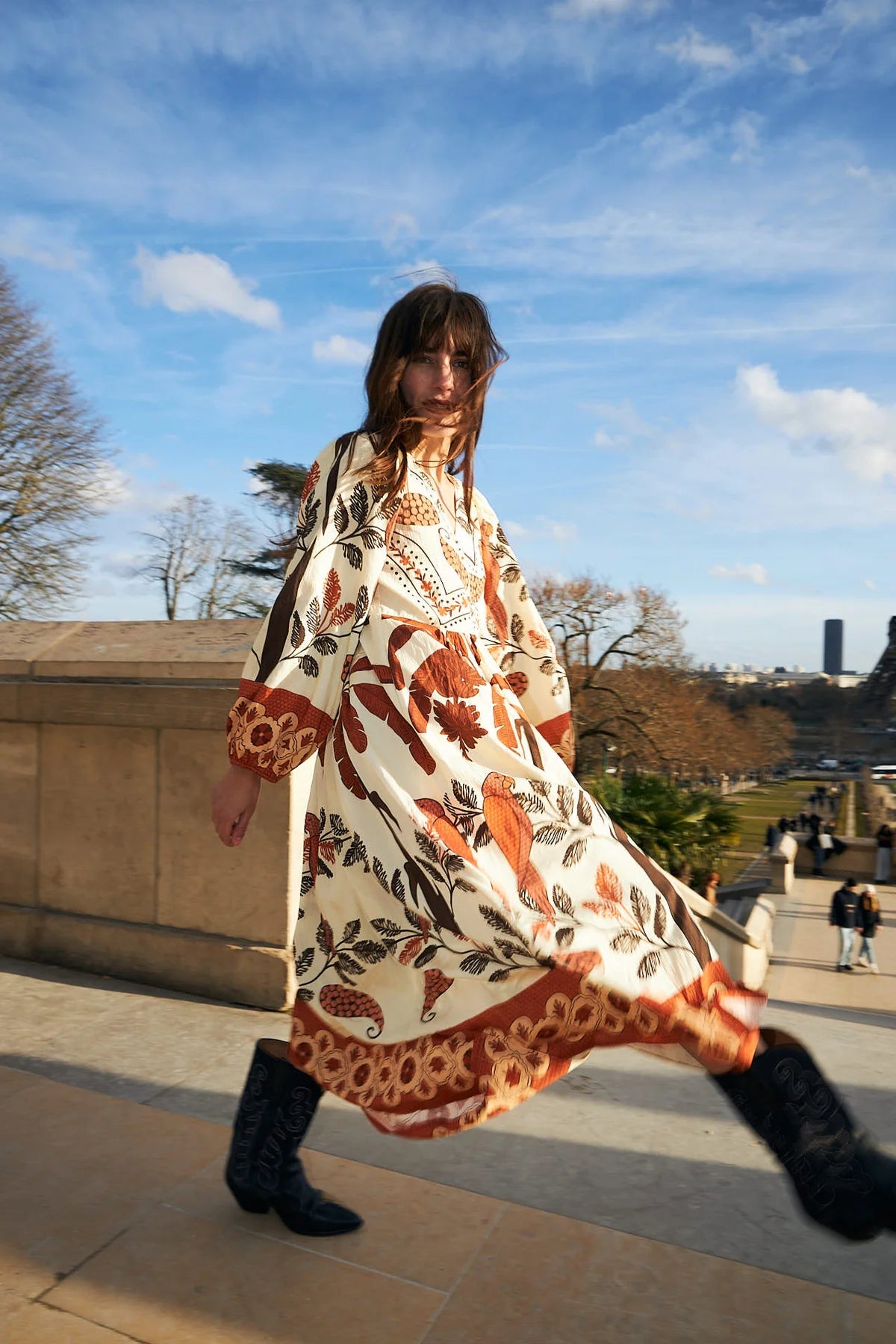 Lollys Laundry Kjole - SaraLL Lang Kjole i Creme