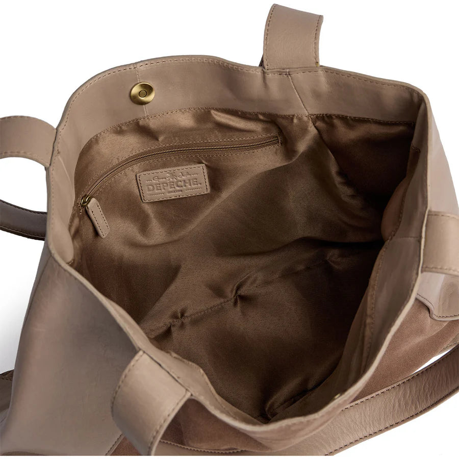 Depeche Taske - 16892 Madrid Shopper Taske i Taupe