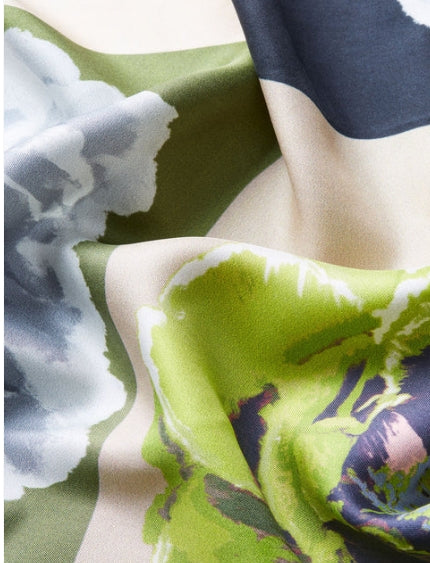 Beck Søndergaard Tørklæde - Perulia Twill Sia Tørklæde i Sphagnum Green