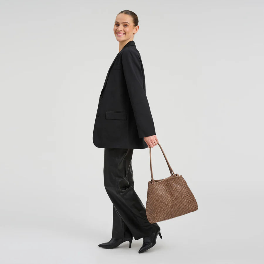 Depeche Taske - 16726 Sofya Skuldertaske i Dark Taupe