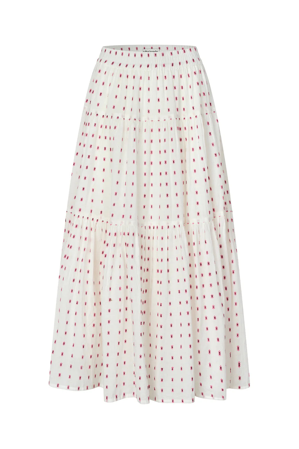 Lollys Laundry Nederdel - SunsetLL Maxi Nederdel i Creme