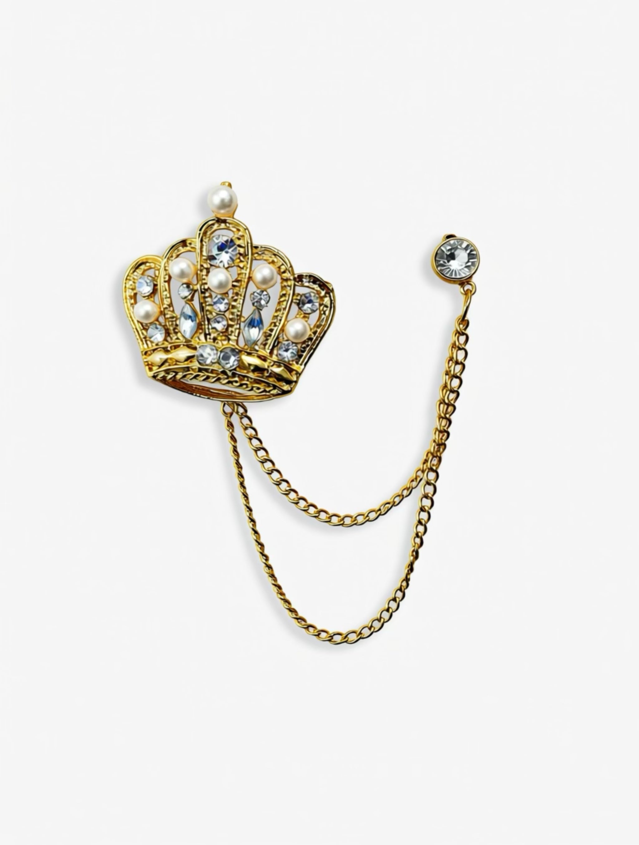 Tim & Simonsen Broche - 650 Pin Big Crown Broche