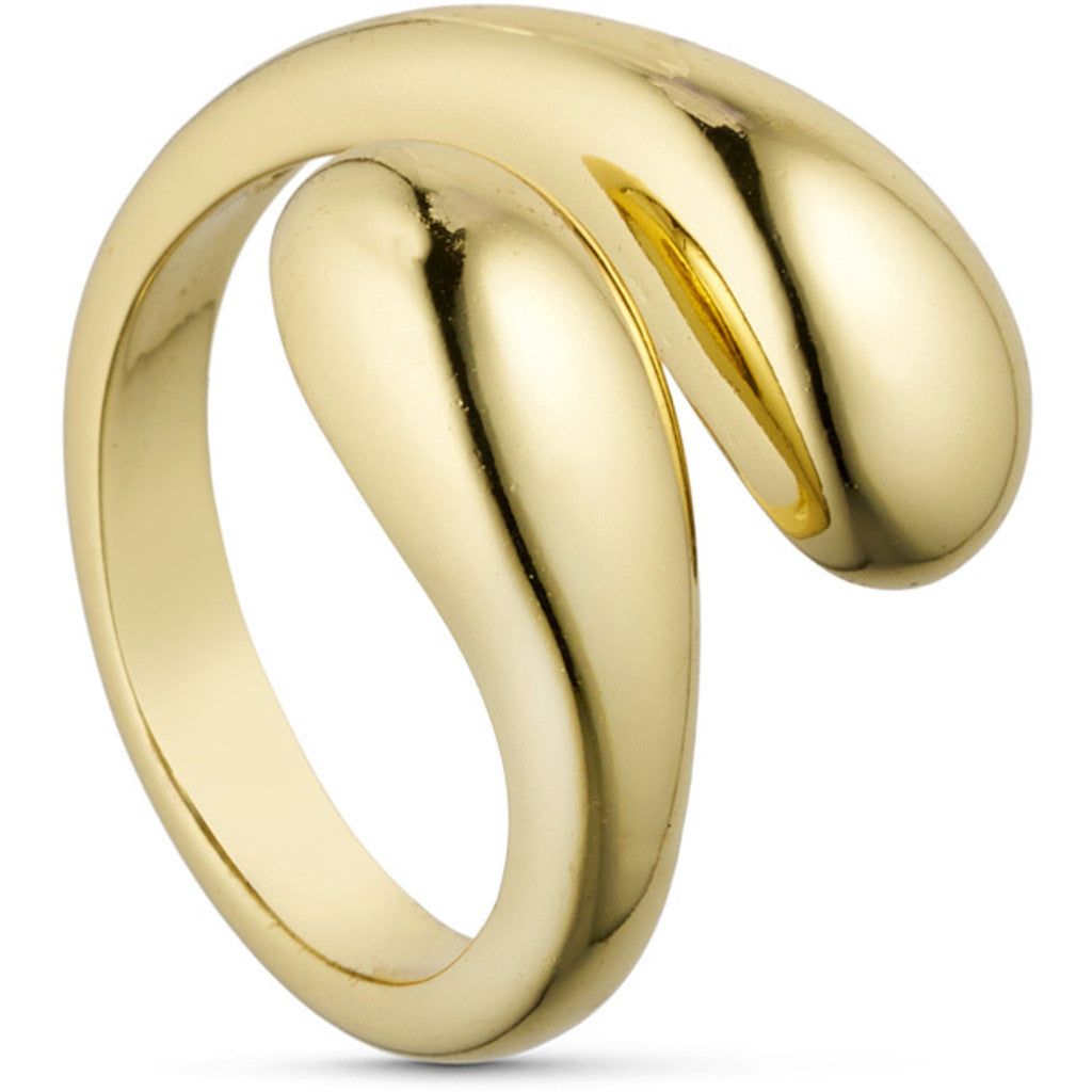 Tim & Simonsen Fingerring - TSJ483 Isobel Ring i Forgyldt