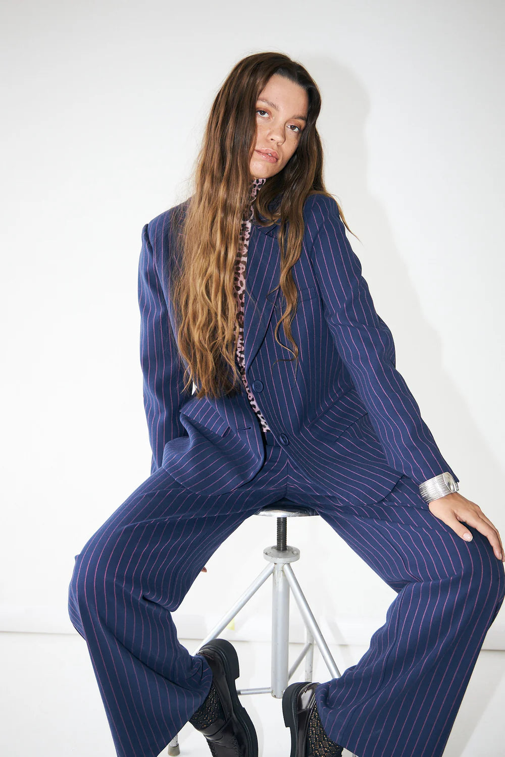 Lollys Laundry Bukser - TylerLL Bukser I Dark Navy