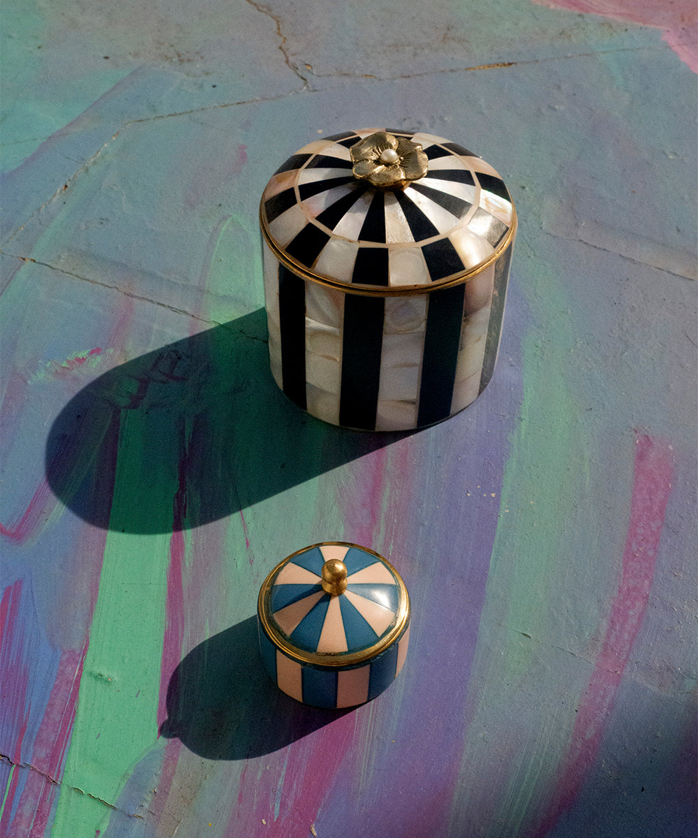 Doing Goods Box - Bailey Circus Box Small i Blue