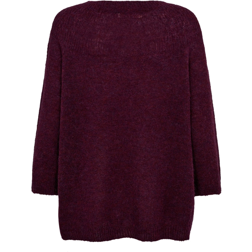 Gossia Strik - AmeliaGO Strik Bluse i Plum