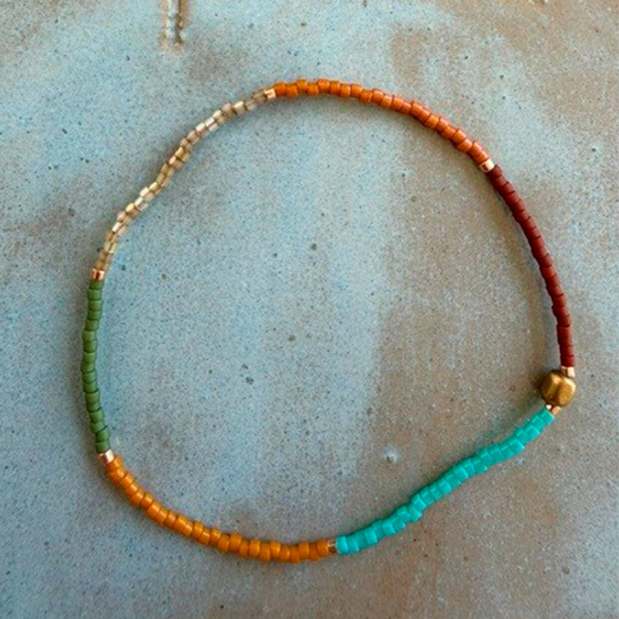Annavii Armbånd - Ruby Armbånd i Turquise Mix