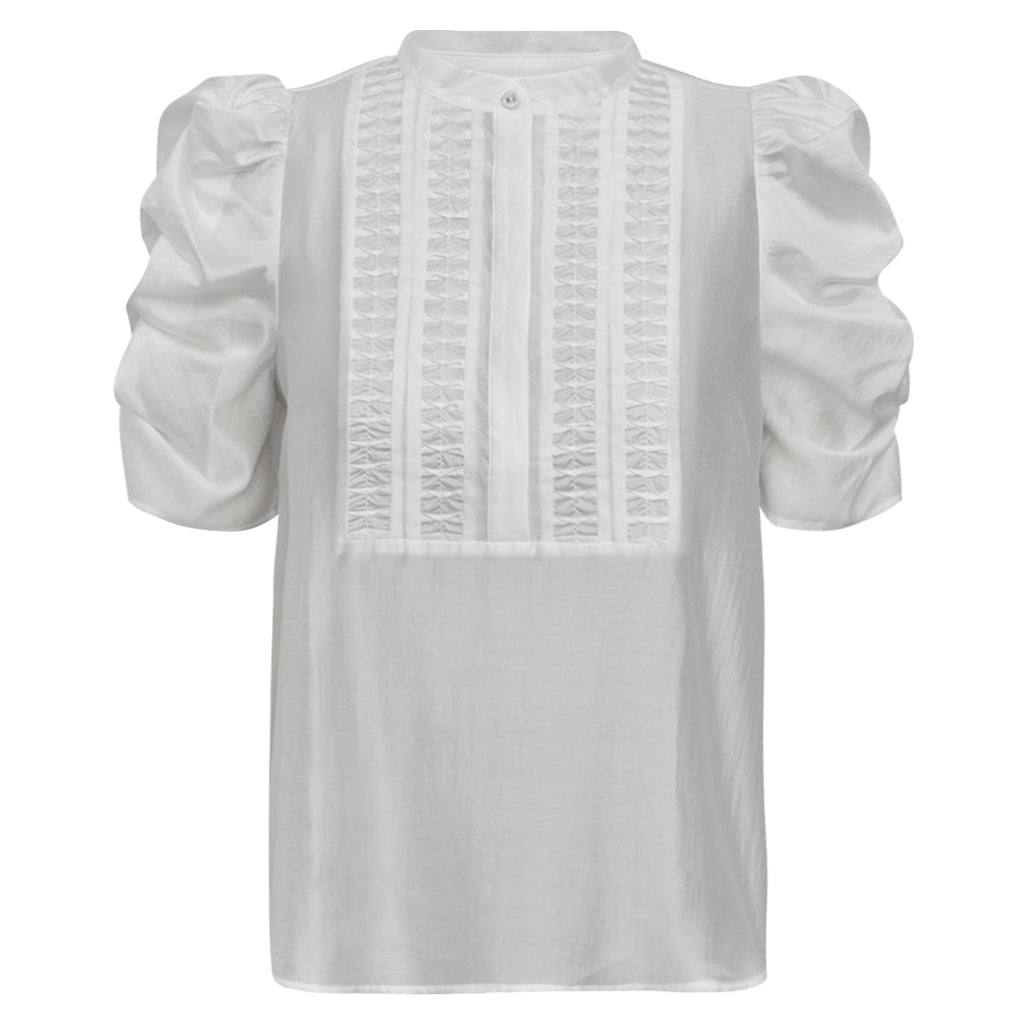 Gossia Bluse - AnnSofiGO Lull Bluse i Off White
