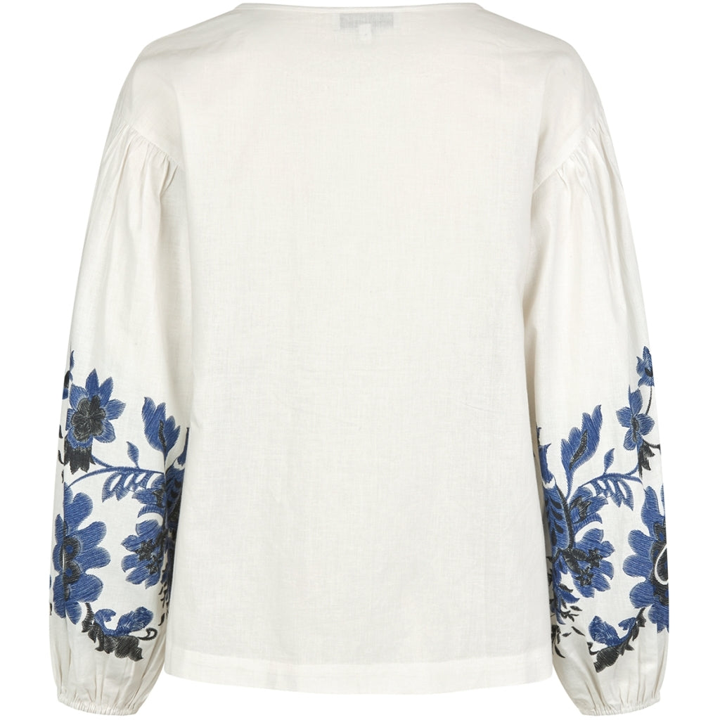 Lollys Laundry Bluse - AskarLL Bluse i Creme