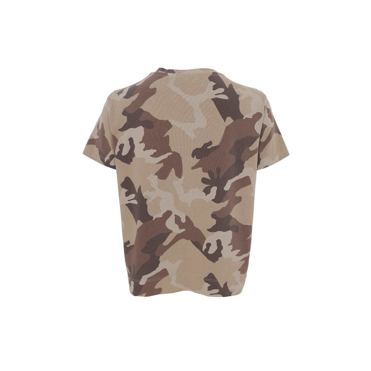 Black Colour T-shirt - BcZelda T-shirt i Brown Camouflage