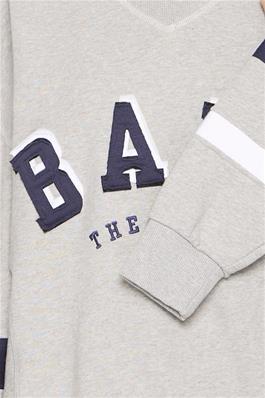 BALL Original Sweat - BaFossati High Collar Sweat i Grå