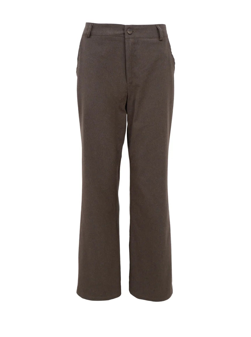 Black Colour Bukser - BcAvenue Box Bukser i Taupe